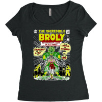 The Incredible Broly Women's Triblend Scoop T-shirt | Artistshot