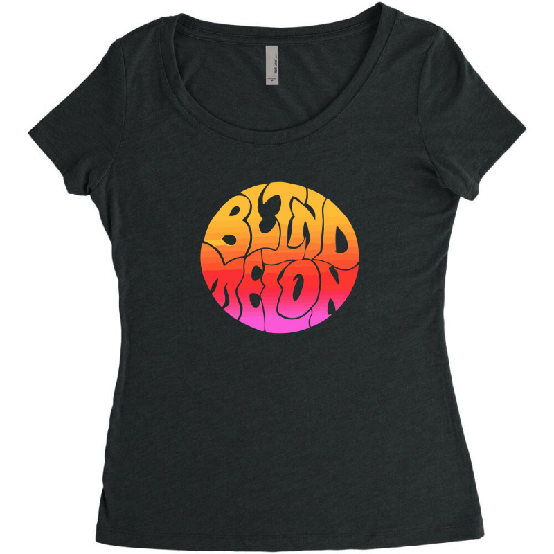 Blind Music Melon Women's Triblend Scoop T-shirt by cm-arts | Artistshot