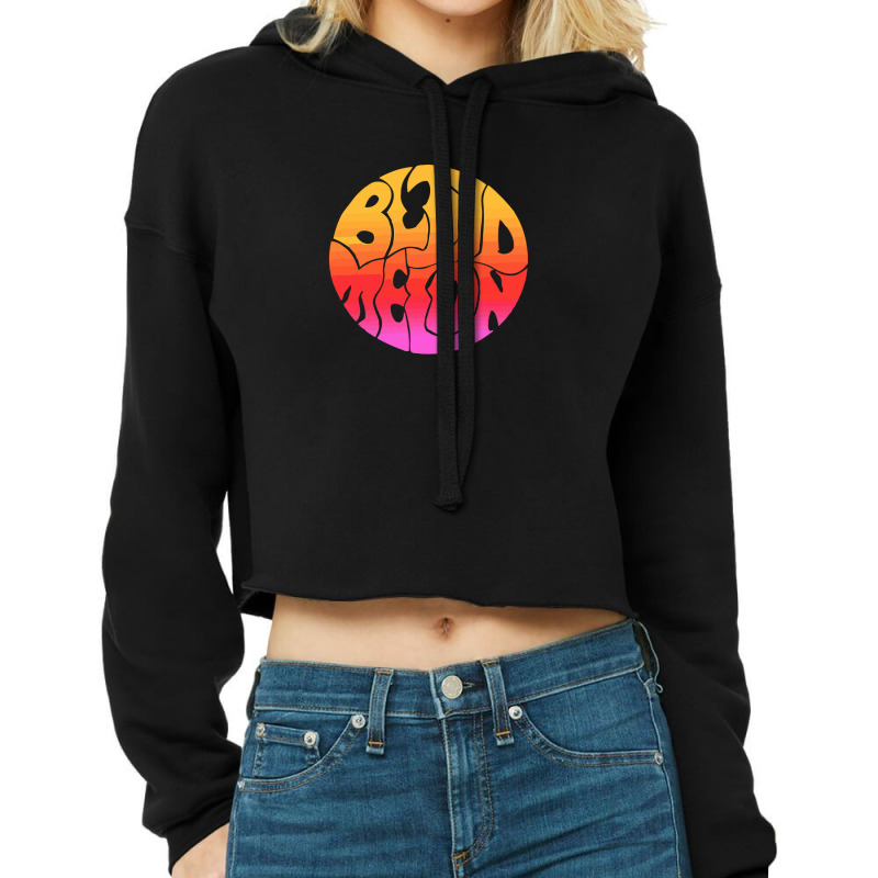 Blind Music Melon Cropped Hoodie by cm-arts | Artistshot