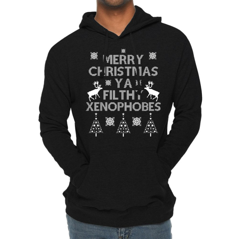 Merry Christmas Ya Filthy Xenophobes Shirt. Progressive Tee. Lightweight Hoodie by cm-arts | Artistshot