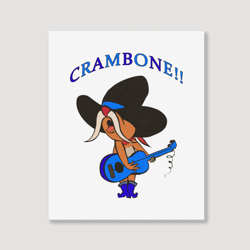 Crambone Uncle Pecos Portrait Canvas Print By Apolitery - Artistshot