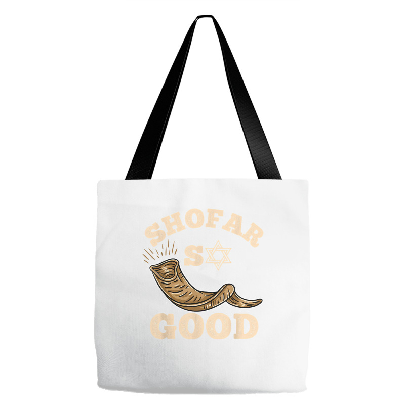 Shofar So Good Rosh Hashanah T Shirt Tote Bags | Artistshot