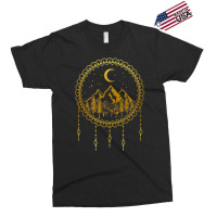 Minimal Mountain Art Dreamcatcher For Hiker T Shirt Exclusive T-shirt | Artistshot