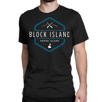 Block Island Rhode Island Beach Graphic Sweatshirt Classic T-shirt | Artistshot