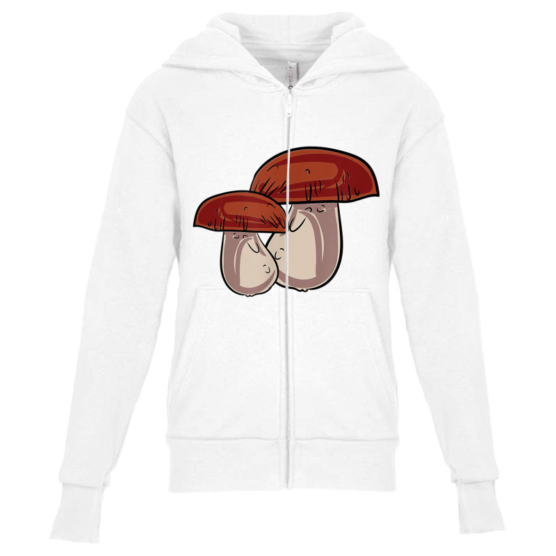 Mycologist Mushroom Whisperer T Shirt Youth Zipper Hoodie by cm-arts | Artistshot