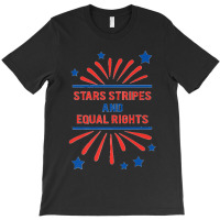 Stars Stripes And Equal Rights Premium T Shirt T-shirt | Artistshot