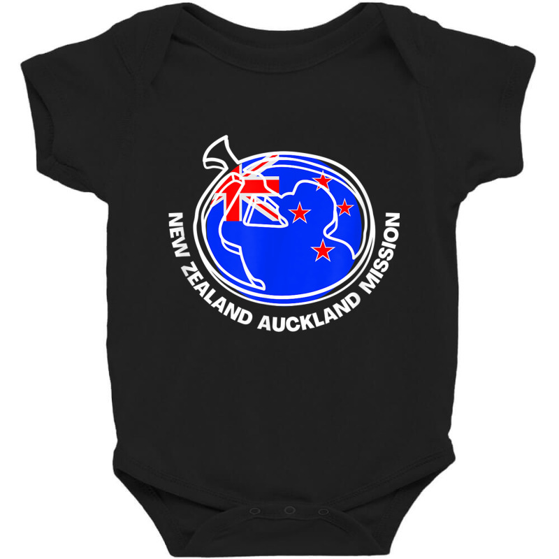 New Zealand Auckland Lds Mission Proud Mormon Missionary T Shirt Baby Bodysuit by cm-arts | Artistshot