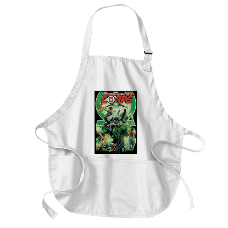 Green Lantern, Gl Corps Medium-length Apron | Artistshot