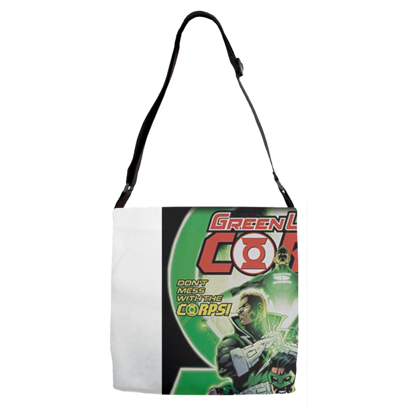 Green Lantern, Gl Corps Adjustable Strap Totes | Artistshot