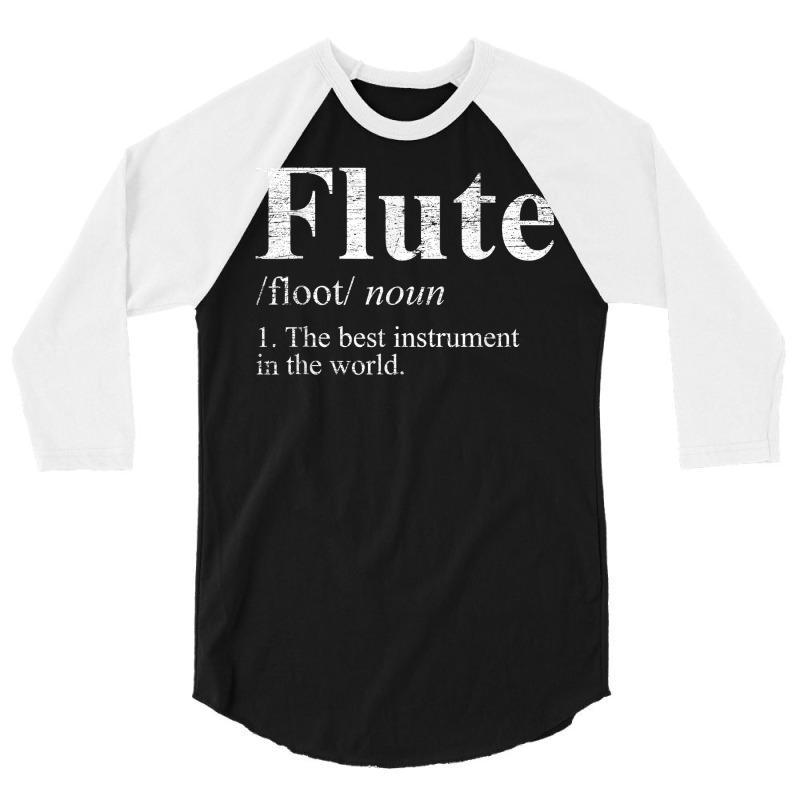 Flute T Shirt T Shirt 3/4 Sleeve Shirt | Artistshot