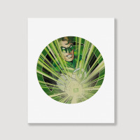 Green Lantern, Light Em Up, Portrait Canvas Print | Artistshot