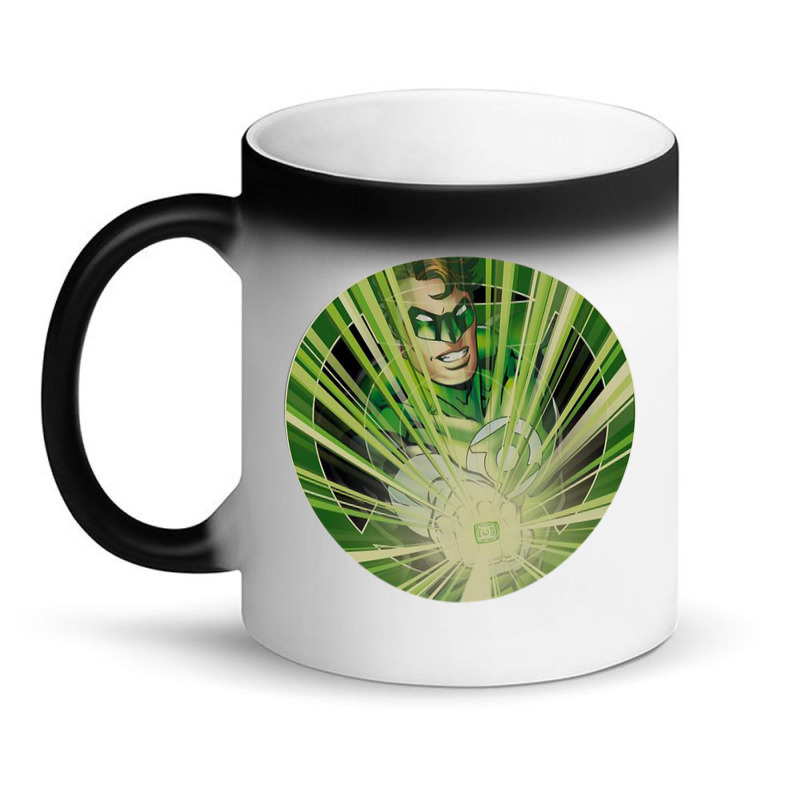 Green Lantern, Light Em Up, Magic Mug | Artistshot