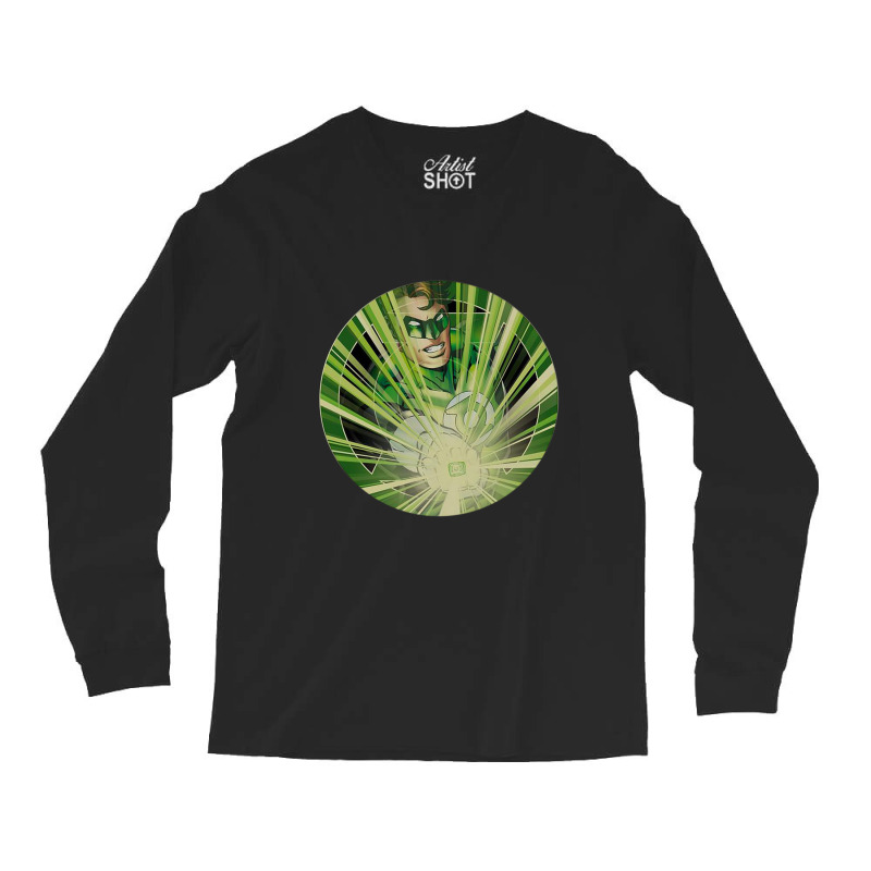 Green Lantern, Light Em Up, Long Sleeve Shirts | Artistshot