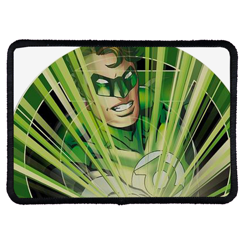 Green Lantern, Light Em Up, Rectangle Patch | Artistshot