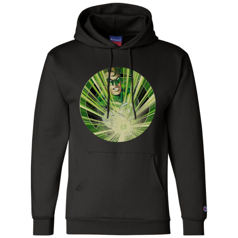 Green Lantern, Light Em Up, Champion Hoodie | Artistshot