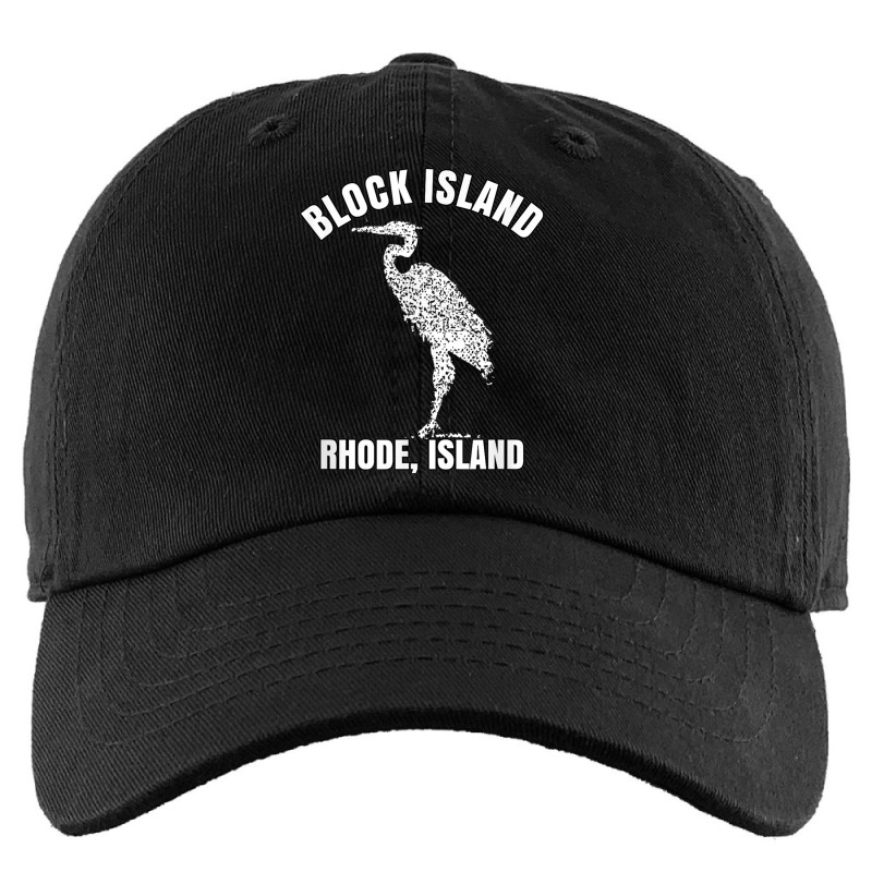 Block Island Rhode Island Shirt Light Vintage Distress Crane T Shirt Kids Cap by cm-arts | Artistshot