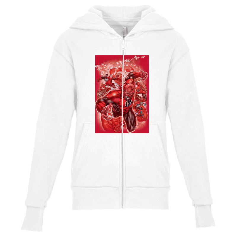 Green Lantern, Red Lanterns Youth Zipper Hoodie | Artistshot