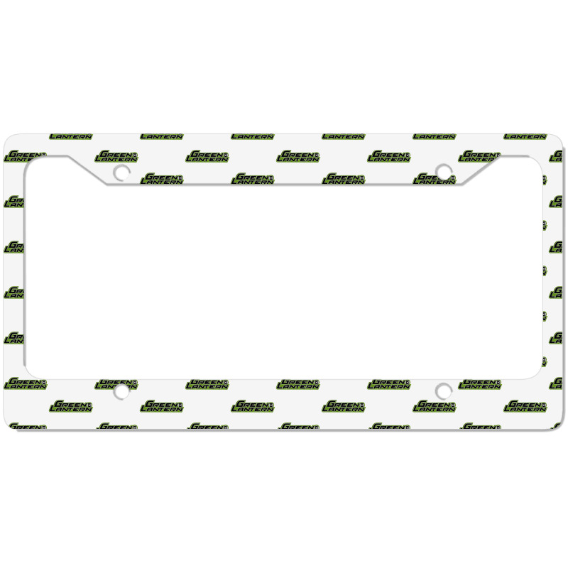 Green Lantern, Scribble Title, License Plate Frame | Artistshot