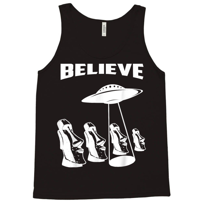 Easter Island Heads Moai Statues Alien Tank Top | Artistshot