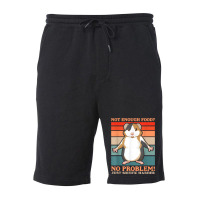 Not Enough Food No Problem Squick Harder Guinea Pig Lover Fleece Short | Artistshot