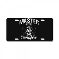 Master Of The Campfire, Camping Scout Gift License Plate | Artistshot