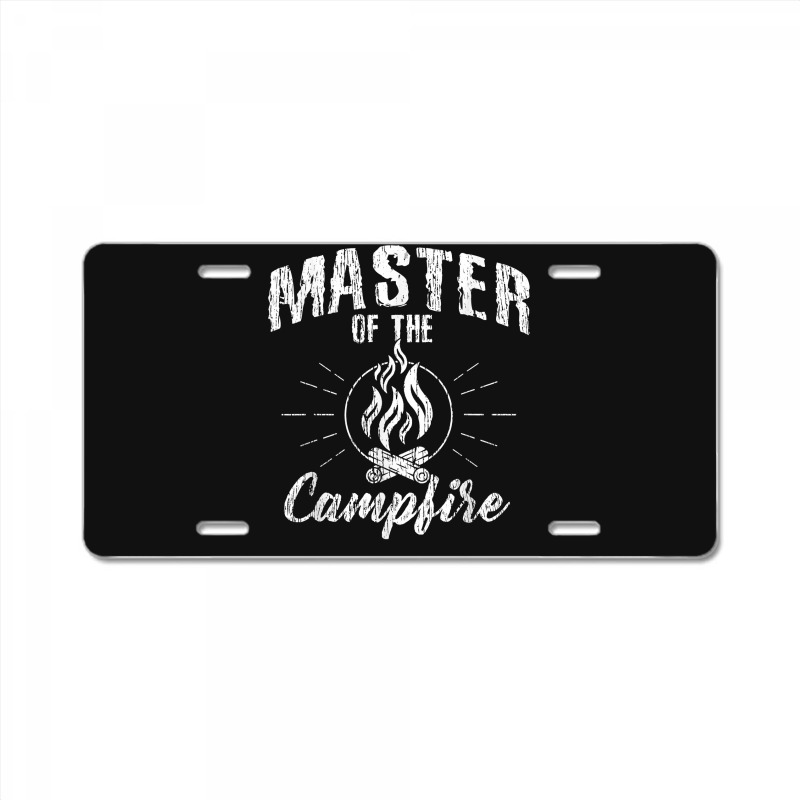 Master Of The Campfire, Camping Scout Gift License Plate | Artistshot