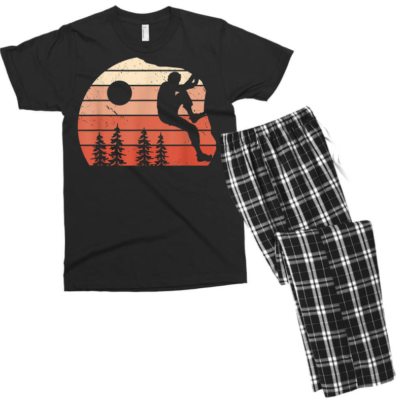 Bouldering Mountains Climber Rock Climbing T Shirt Men's T-shirt Pajama Set | Artistshot