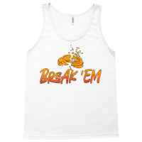 Break 'em Sporting Clays Target Shooting Sport Clay Shooting T Shirt Tank Top | Artistshot