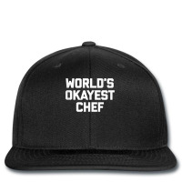 World's Okayest Chef T Shirt Funny Chef Cooking Food Chef Tank Top Printed Hat | Artistshot