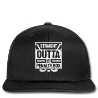 Stright Outta The Penalty Box Ice Hockey Hockey Ice Hockey T Shirt Printed Hat | Artistshot