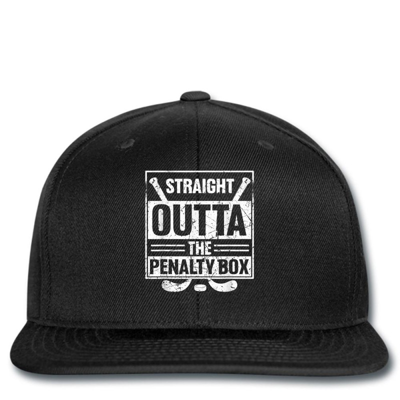 Stright Outta The Penalty Box Ice Hockey Hockey Ice Hockey T Shirt Printed hat by voigterannen | Artistshot