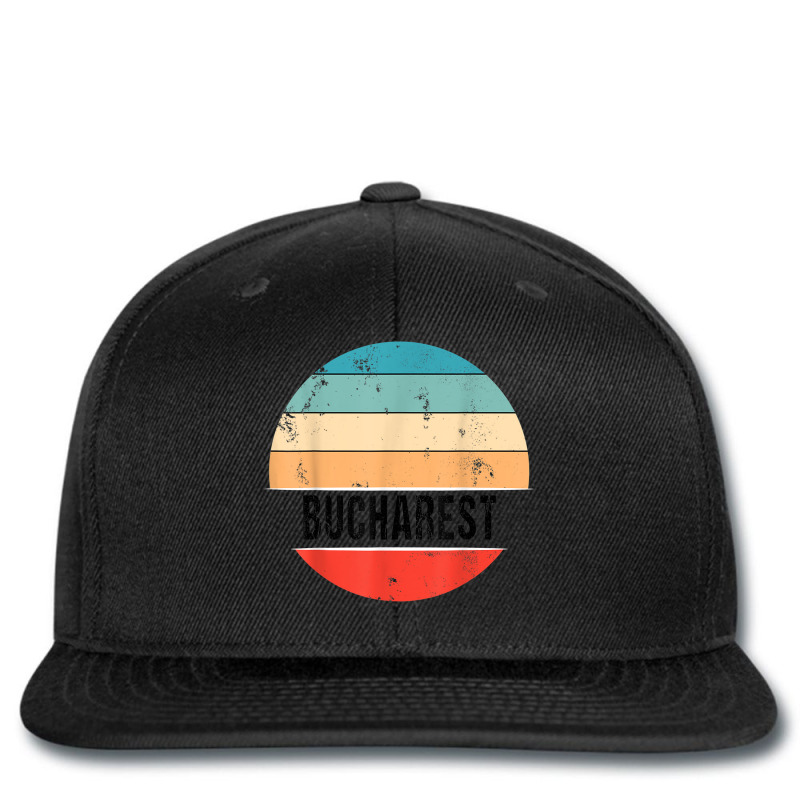 Bucharest Romania City Trip Printed Hat | Artistshot