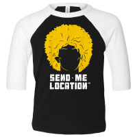 Send Me Location Papakha Hat T Shirt Toddler 3/4 Sleeve Tee | Artistshot