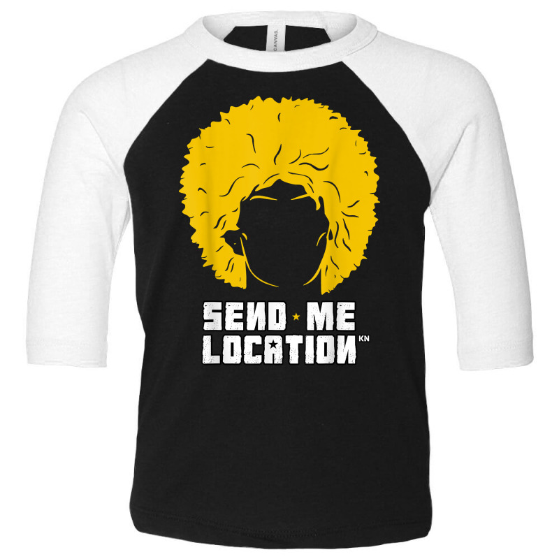 Send Me Location Papakha Hat T Shirt Toddler 3/4 Sleeve Tee by pypybedypa | Artistshot