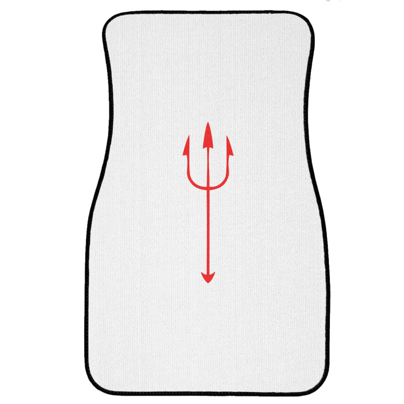 Devil Trident Merch Front Car Mat | Artistshot