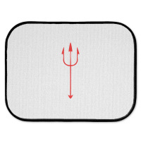 Devil Trident Merch Rear Car Mat | Artistshot