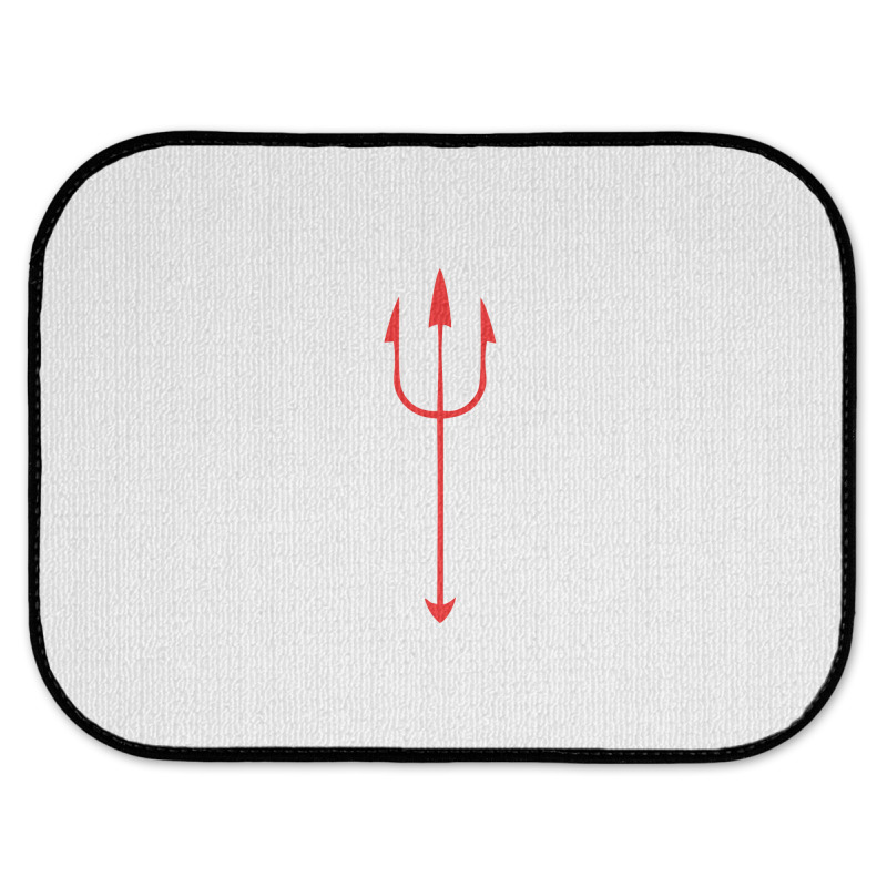 Devil Trident Merch Rear Car Mat | Artistshot