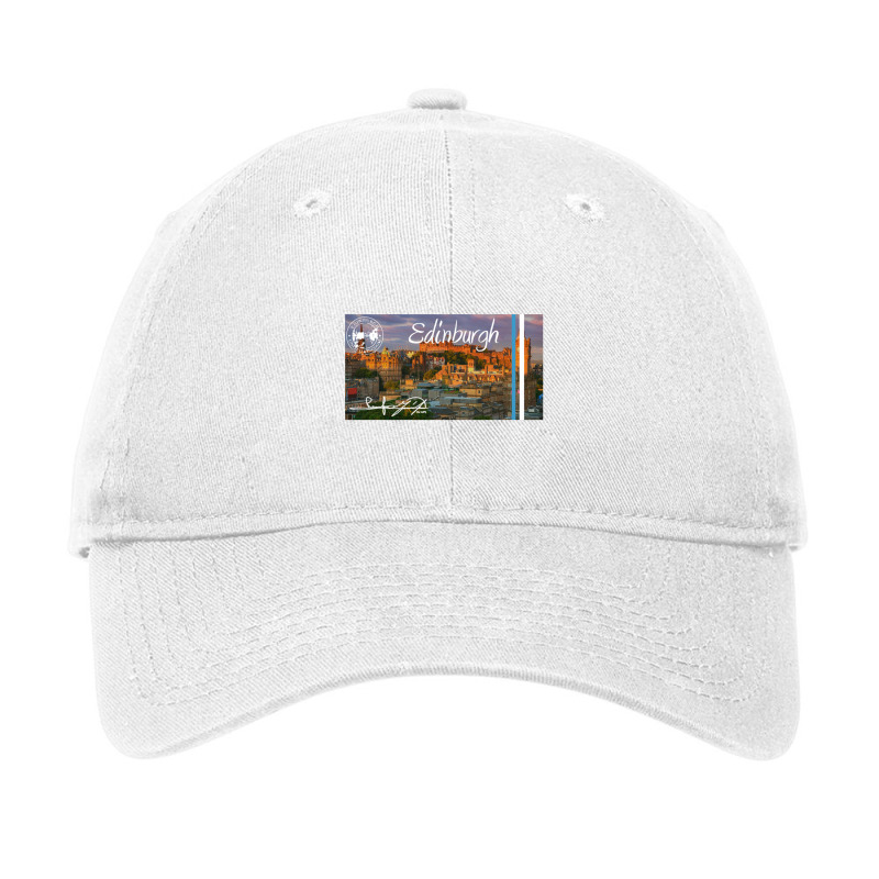 Edinburgh Scotland City, Edinburgh Adjustable Cap | Artistshot