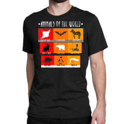 animals of the world Classic T-shirt | Artistshot