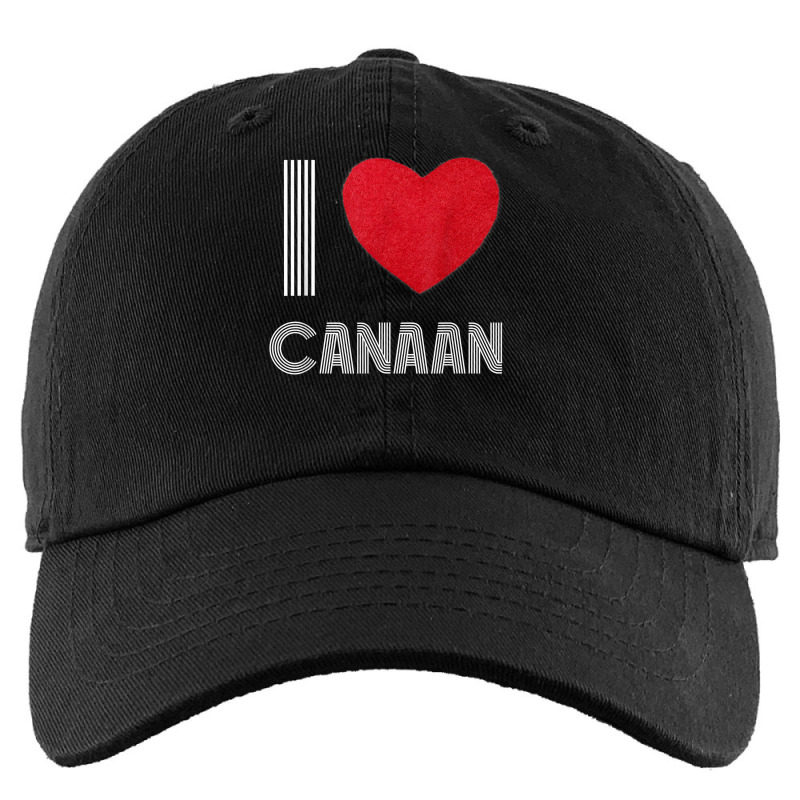 I Love Canaan Boyfriend Heart Vintage Bday Family T Shirt Kids Cap by cm-arts | Artistshot