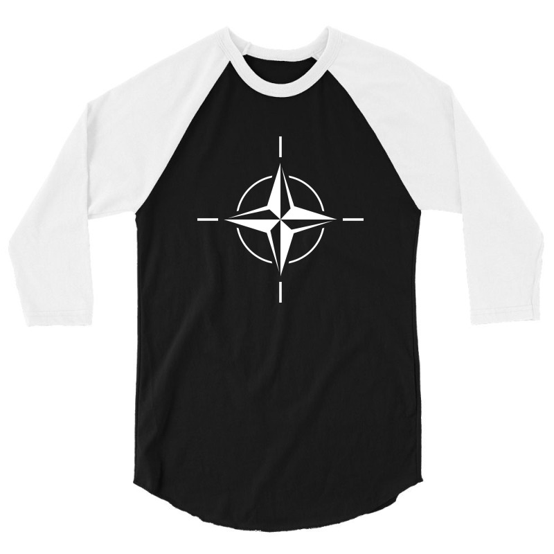 Nato Otan Flag 3/4 Sleeve Shirt by cm-arts | Artistshot