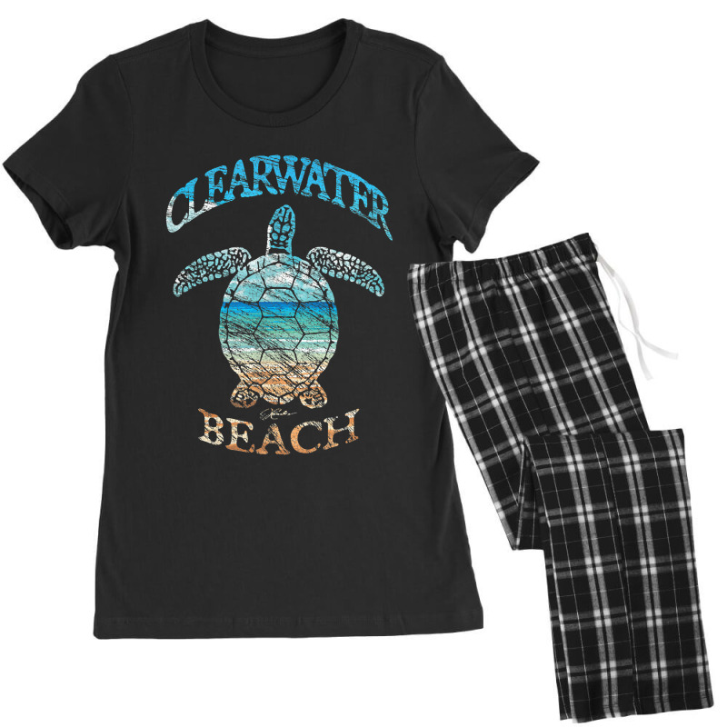 Jcombs Clearwater Beach, Fl, Beach In The Sea Turtle Women's Pajamas Set by FrancesTiffany | Artistshot