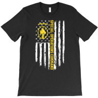 Special Operations Command (socom) American Flag T Shirt T-shirt | Artistshot