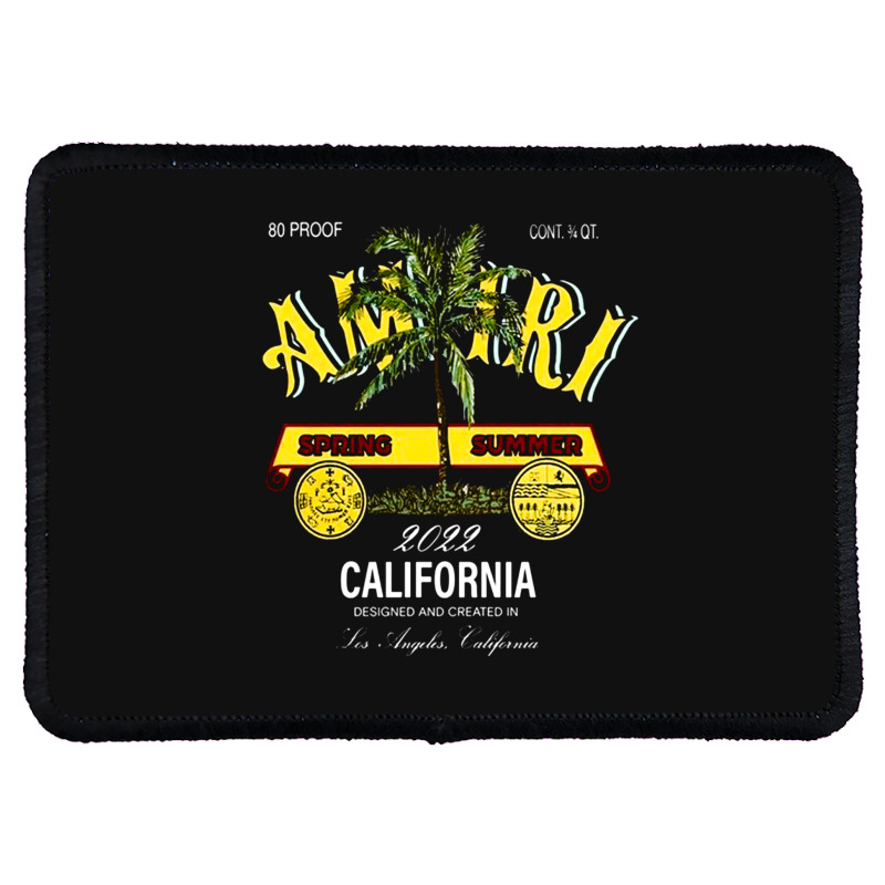 Amiri California Summer, The Amiri California Summer, Amiri, Californi Rectangle Patch | Artistshot