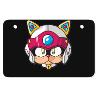 Speedy Samurai Pizza Cat Classic Atv License Plate | Artistshot