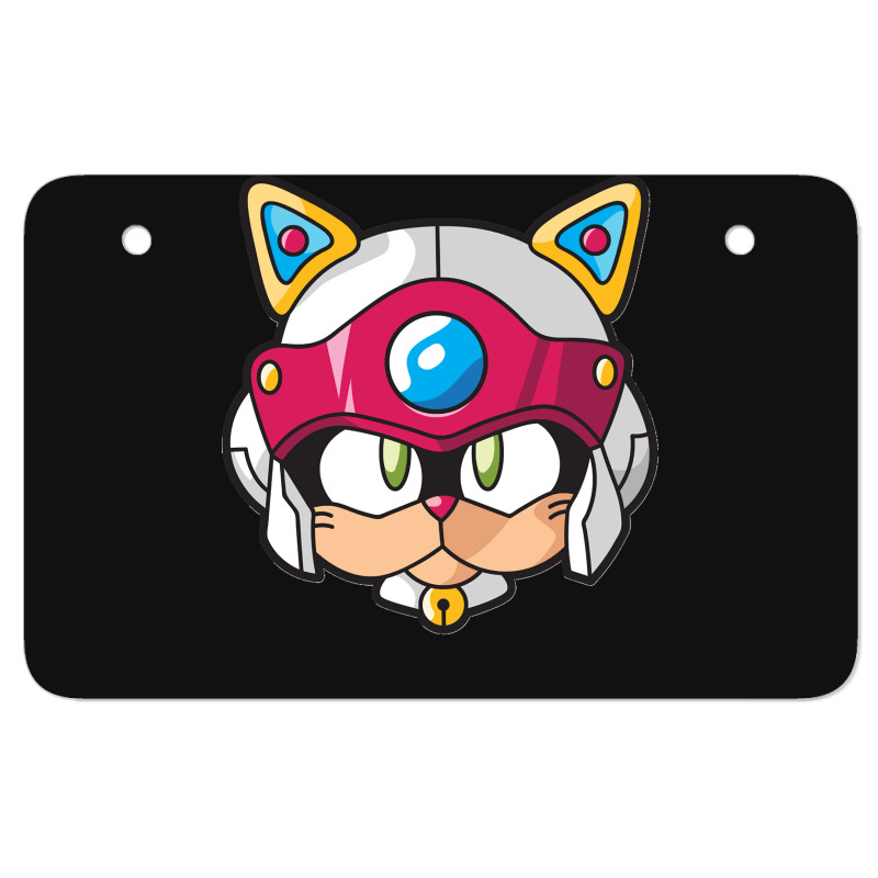 Speedy Samurai Pizza Cat Classic Atv License Plate | Artistshot