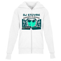 Dj Enzyme Youth Zipper Hoodie | Artistshot