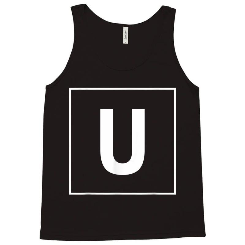 Capital Letter U T Shirt Tank Top by cm-arts | Artistshot