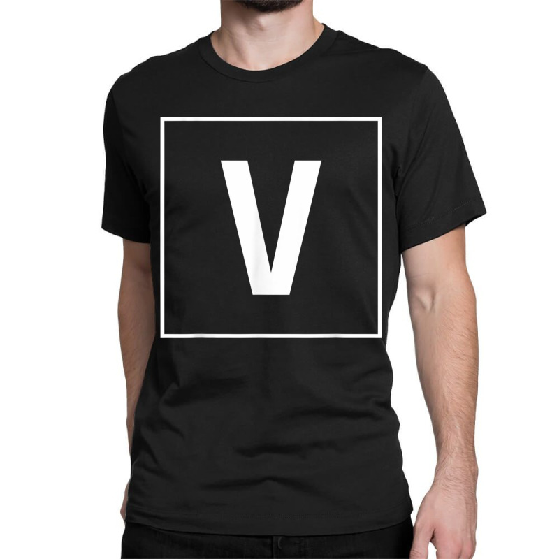 Capital Letter V T Shirt Classic T-shirt by cm-arts | Artistshot