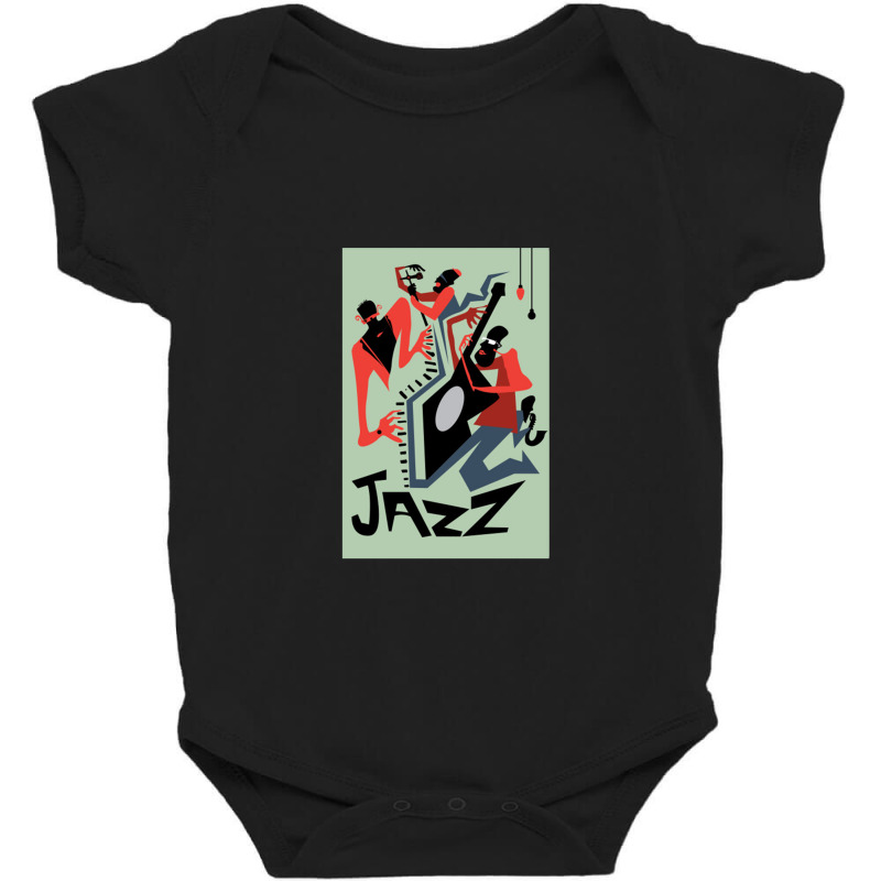 Jazz Quartet Baby Bodysuit by lokiraapa | Artistshot